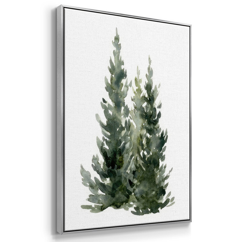 Simple Evergreen I, Argent, H 41 po x l 27 po x P 1,5 po