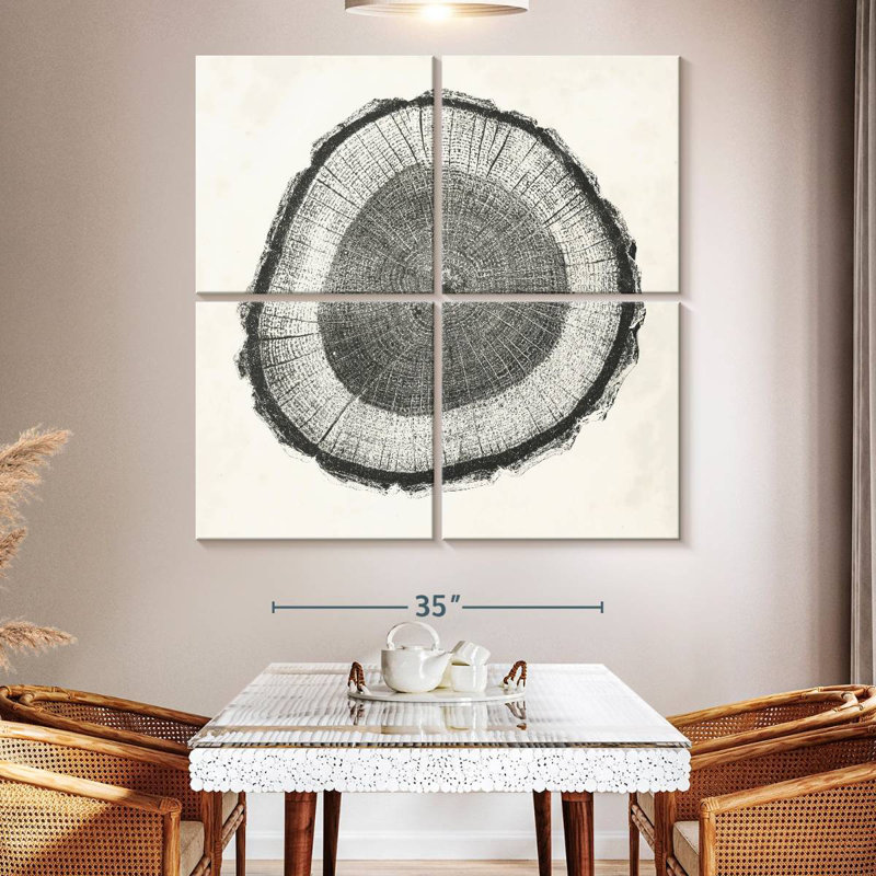 Tree Ring II, 50" H x 50" W