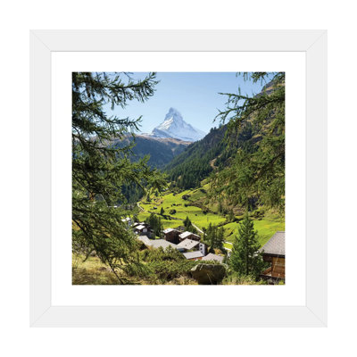 " Zermatt Valley With View Of The Matterhorn " by Jan Becke