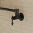 Wall Mount Swing Arm Folding Pot Filler Kitchen Faucet,  2-Handle Kitchen Faucet for Stove Use-118158816