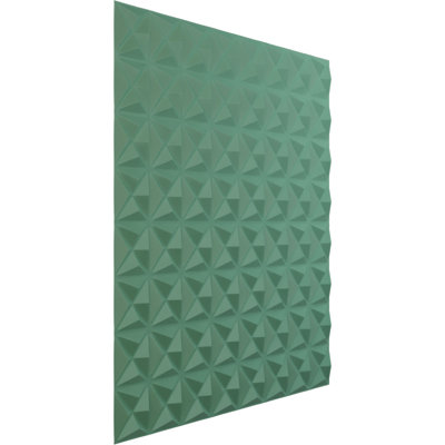 Couvre-panneau mural décoratif 3D H 19 5/8 po x l 19 5/8 po Coralie Endurawall 2,67 pieds carrés Pi.