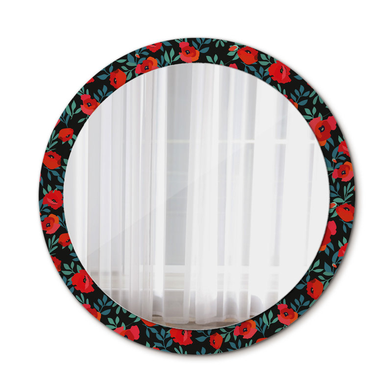 Huldar Glass Flat Wall Mirror