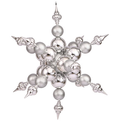 39" Radical Snowflake Christmas Ornament