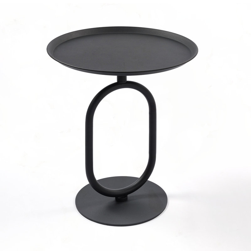 Table de bout en métal en forme de lanterne, table d'appoint, petite table d'appoint, table de bout moderne, pour le salon