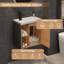 500mm Single Bathroom Vanity with Basin-1403628341