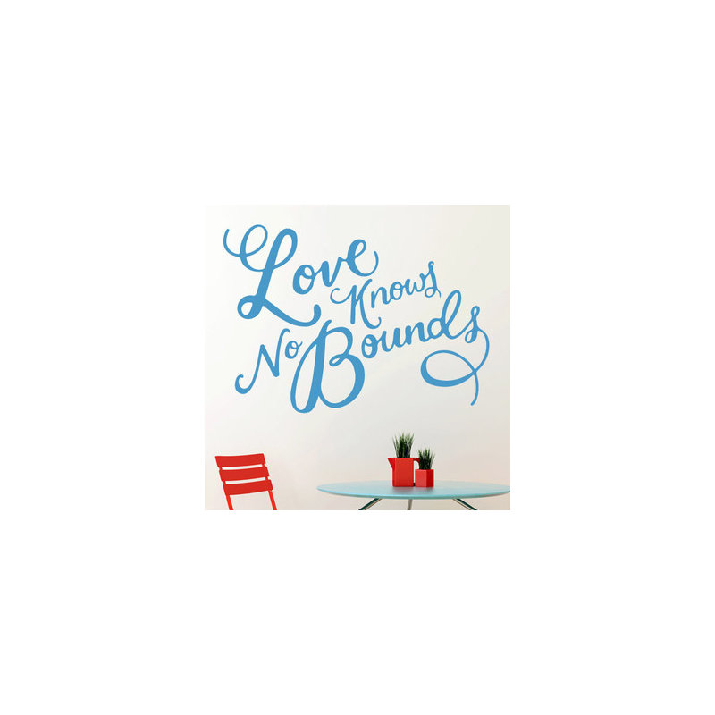 Wall Decal, Medium, Blue