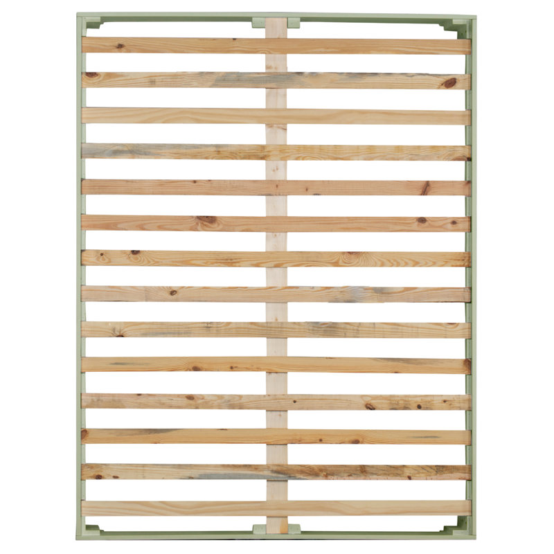Base de lit plateforme 16 po, Roi, Vert céleri