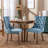 2 Pcs High-End Tufted Solid Wood Contemporary Velvet Upholstered Dining Chair With Wood Legs Nailhead Trim,Upholstered dining room chair,dinning chair,kitchen chair-623915027-654873520