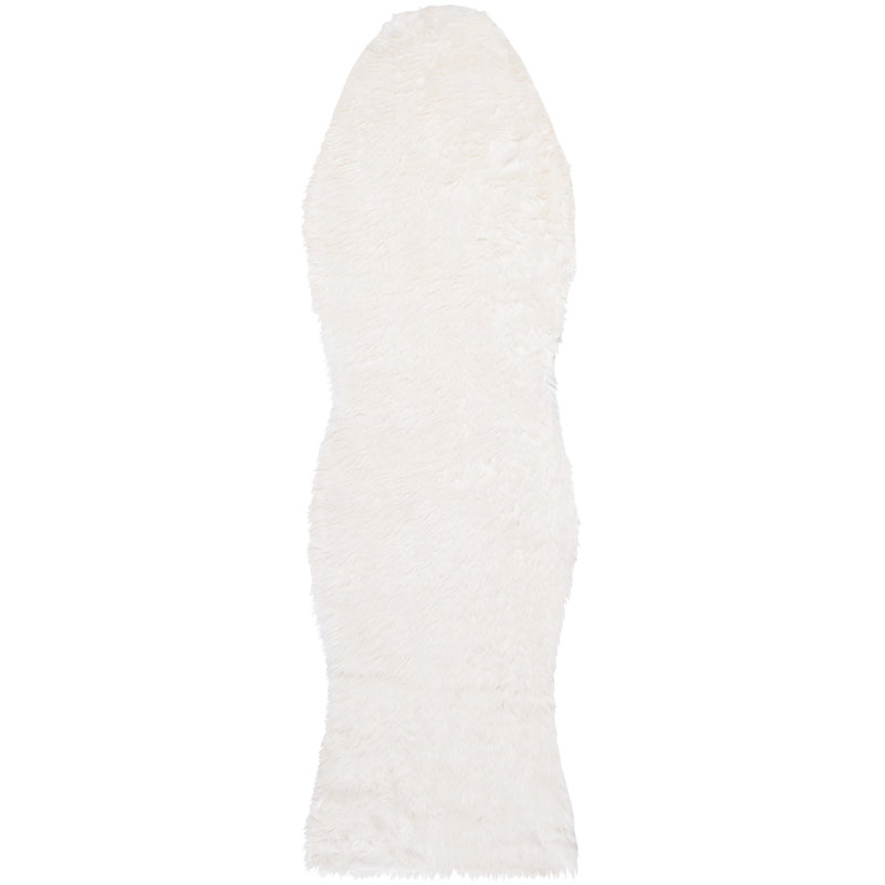 Tapis ivoire Martinette, Tapis de couloir 2 pi 6 po x 12 pi