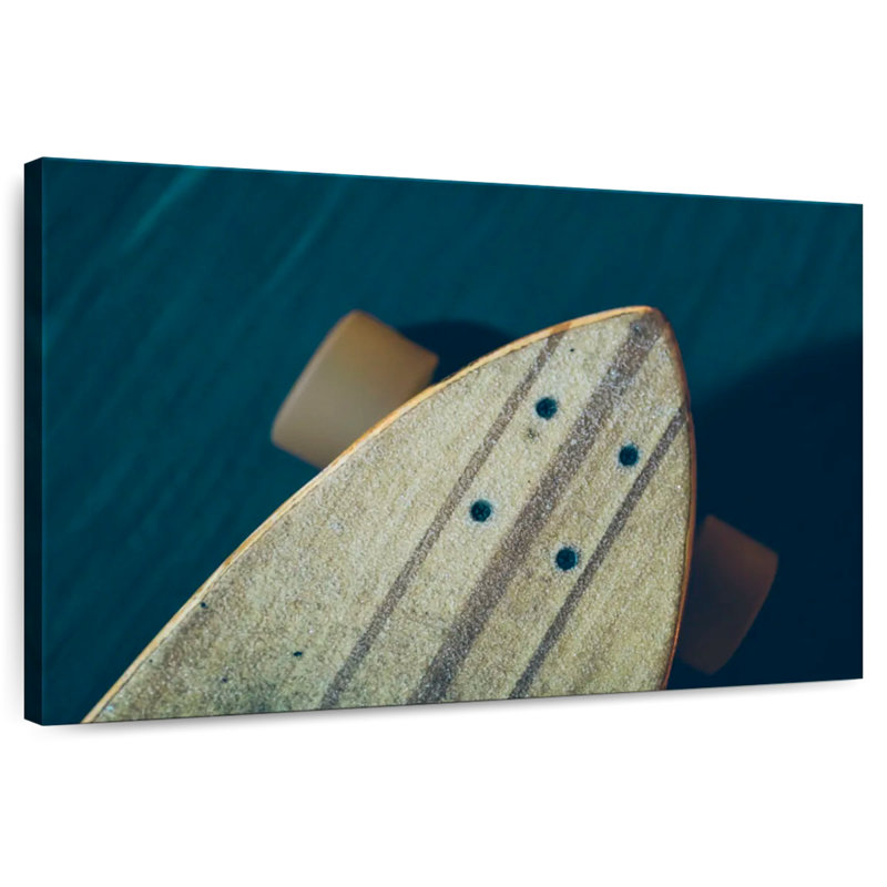 Senne Textured Skateboard Deck, 32" H x 48" W