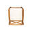 2Pcs Wood , Water-, 46.41" H, Outdoor Seating 2 - Resilient Cross Back, Water- Cushion, Height, Assembly 'D-513168877-513168876