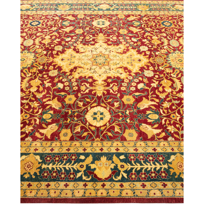 Classic One-of-a-Kind 6' 1" X 8' 10" Hand Knotted Area Rug