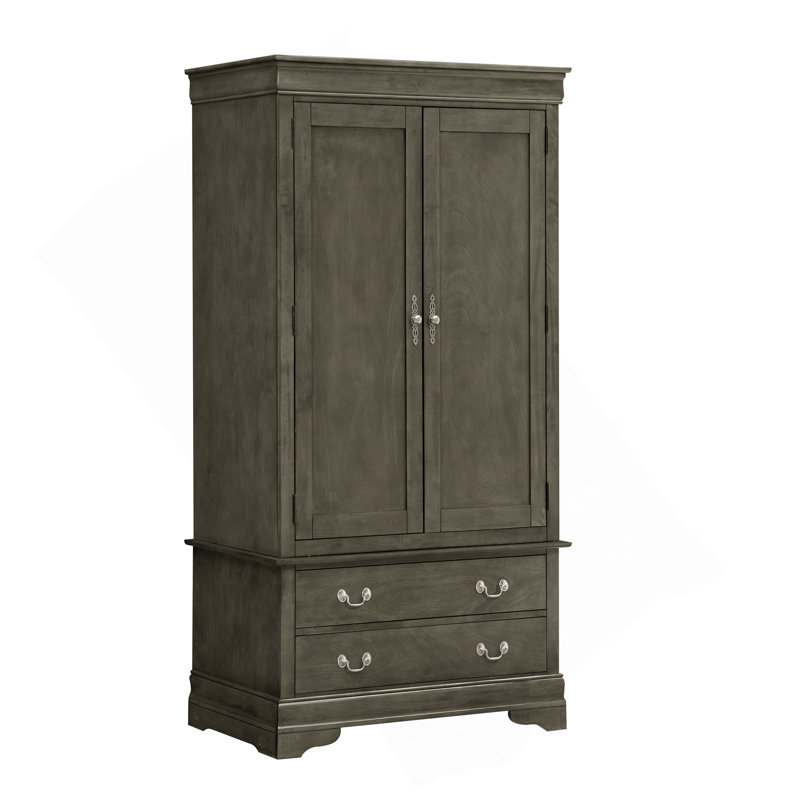 Armoire Louis Phillipe G3105-A, gris, Gris