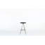 Quad-Space Swivel Upholstered Bar Stool with Metal Frame-1505624642-1505624643