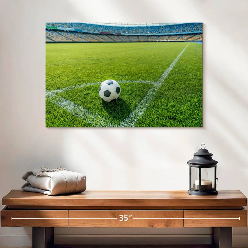 Soccer corner kick Sireci, H 16 po x l 24 po