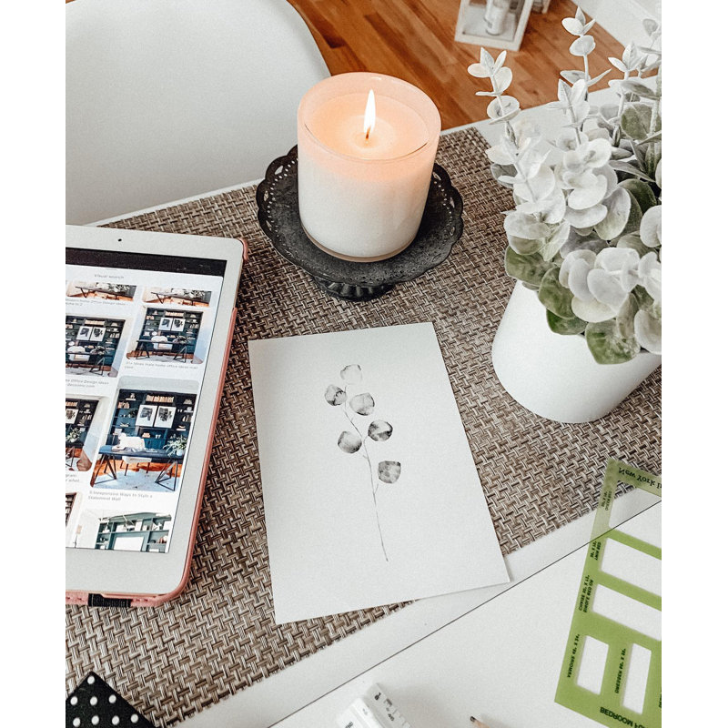Star Magnolia Scented Jar Candle, 4" H x 4" W x 4" D