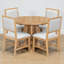 Ensemble de salle à manger extensible 5 pièces-1103885304
