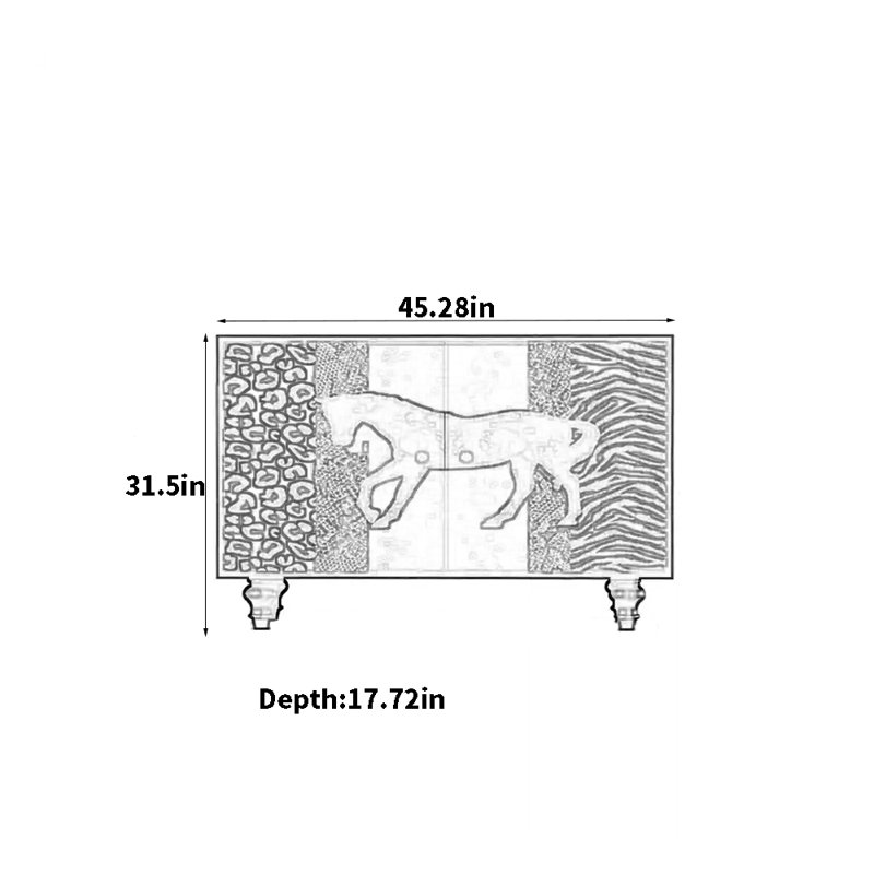 Light Luxury Large Capacity Sideboards