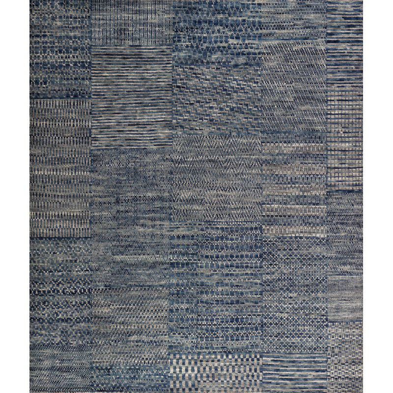Mystique Hand Knotted Wool Area Rug, Runner 2' x 11'