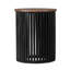 ACACIA SOLID WOOD SIDE TABLE,NATURAL & BLACK COLOR