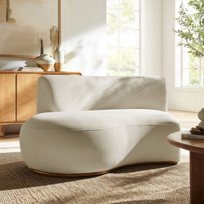 Gabbie Upholstered 64 " Fabric Loveseat