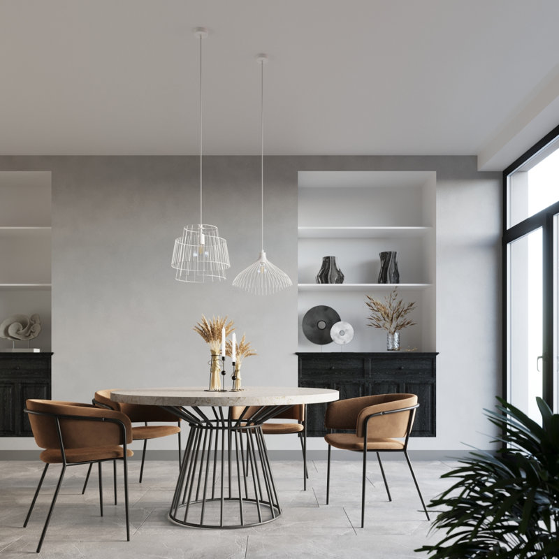 Sibeudu 1 - Light Pendant, White