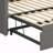 Twin Size Daybed with Extended Pop Up Trundle-129700421