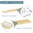 5-Lite Tempered and Frosted Glass Sliding Closet Door with Hardware Kit-100246729