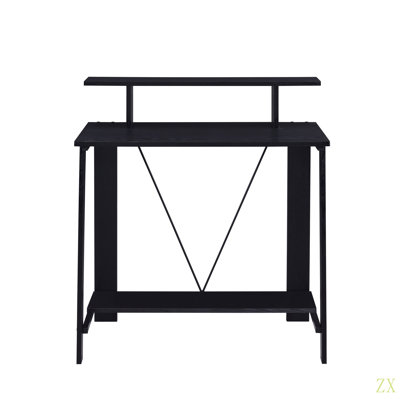 Writing Desk With Upper Shelf