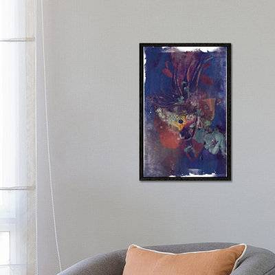 Parrotism by Teis Albers - Floater Frame Gallery-Wrapped Canvas Giclée on Canvas