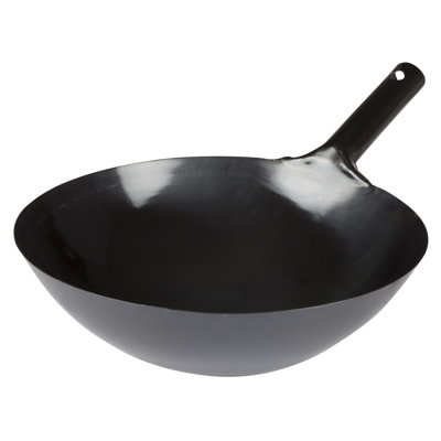 Wok en acier au carbone winco