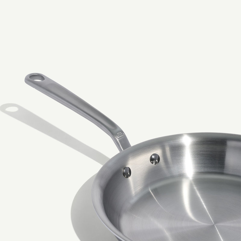 Stainless Clad Fry Pan, 10"