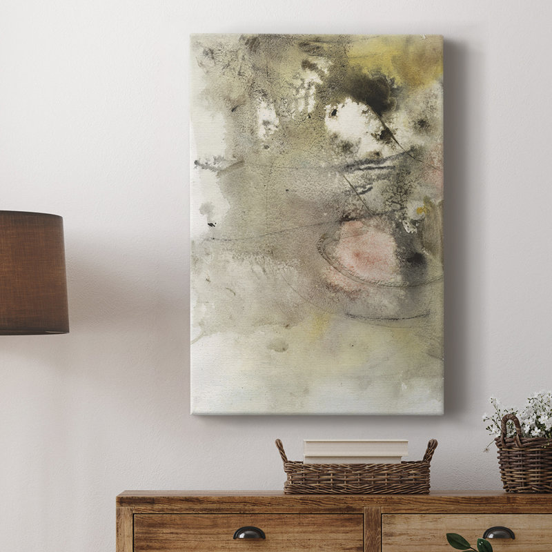Soft Inspiration I -Custom Wrapped Gallery Cavas, 18" H x 12" W