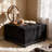 Storage Ottoman, Tufted Footstool, Nailhead Trim Ottoman-767858201