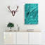Feel the Beat in Abstract - Wrapped Canvas Graphic Art Print-55317439
