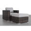 Fauteuil d'appoint rembourré confortable