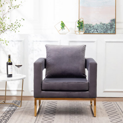 Fauteuil d'appoint rembourré Lenola