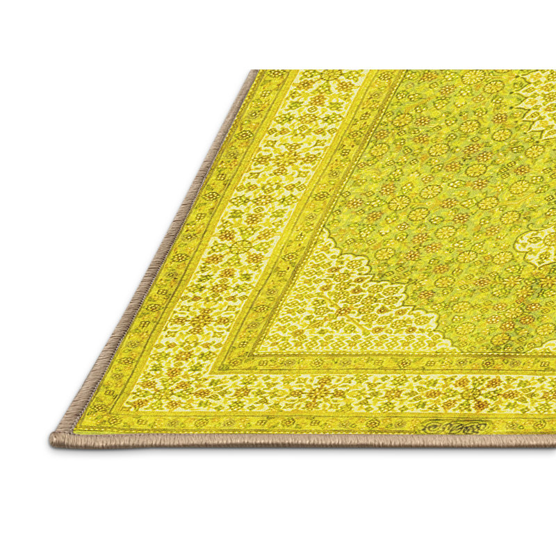 Mohandis Performance Oriental Indoor Rug, Rectangle 8' x 12'