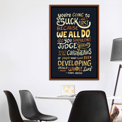 «Good at Everything» par Risa Rodil - reproduction d'art textuel