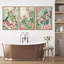 «Vibrant Wildflower Vibrant Meadow Blooms», affiche murale encadrée en bois-98804131-98804134
