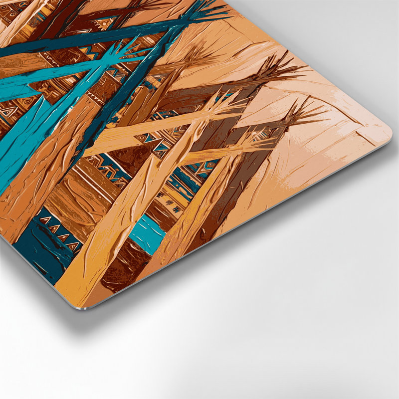 Art mural en métal 233, 20" H x 24" W x 0.05" D