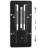 Black Height Adjustable VESA Adapter