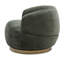 Chaise d'appoint Jungle Bird en chenille martelée
