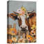 Portrait de vache sur fond gris-101091323-101091324