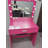 Vanity Desk With Mirror And Lights, Dressing Table With Large Drawer, 1 Level Storage Dresser & 3 Lighting Modes Adjustable Brightness