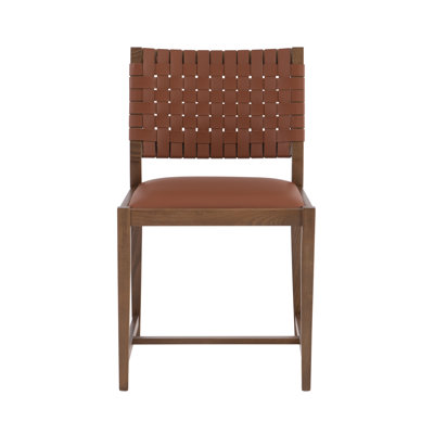 Chaise d'appoint en bois massif Morrow