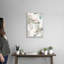 «Silk Blush I» par Eva Watts - reproduction d'art sur toile-886204505-886204510