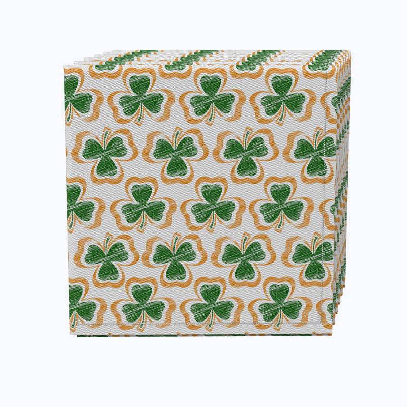 100% Cotton Floral Square Napkin