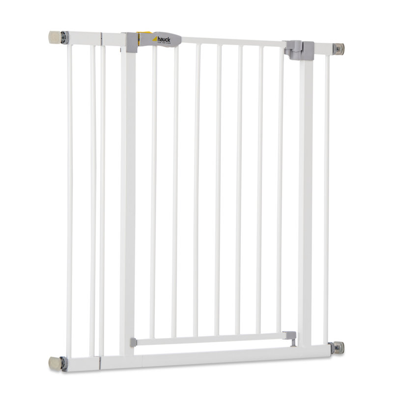 hauck 59728 Open N Stop KD Pressure Fit with 3.5 Inch Extension Baby Gate, White, 30.31'' H x 35.03'' W x 1.57'' D