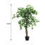 120Cm Artificial Green Banyan Tree UV Resistant Plant for Living Room